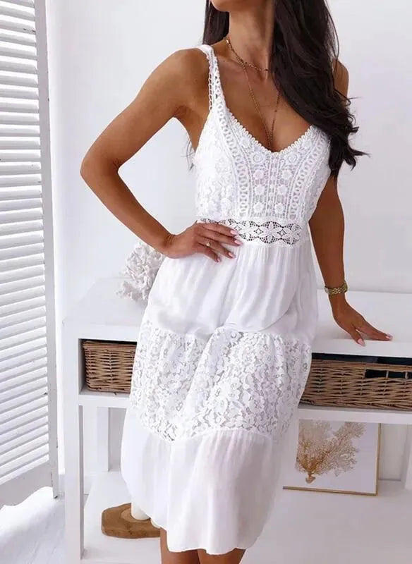 Levoire | Robe sexy en dentelle avec poignet à la cheville