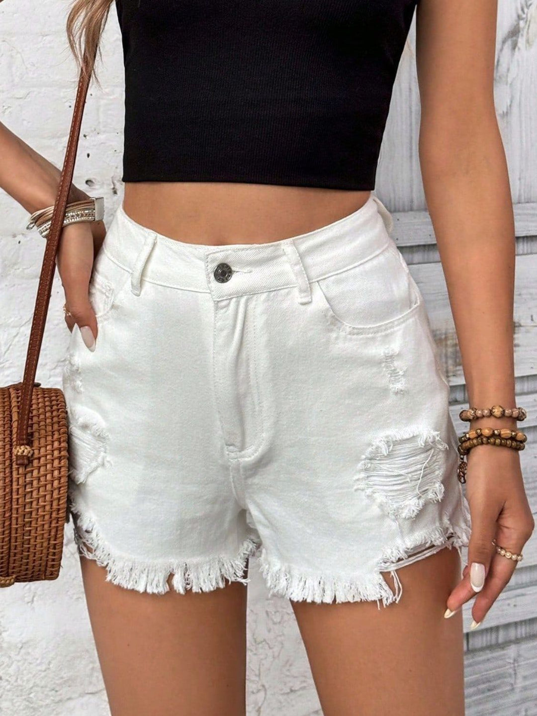 Levoire | Femme Contrast Coupe Droite Jeans Avec Poches
