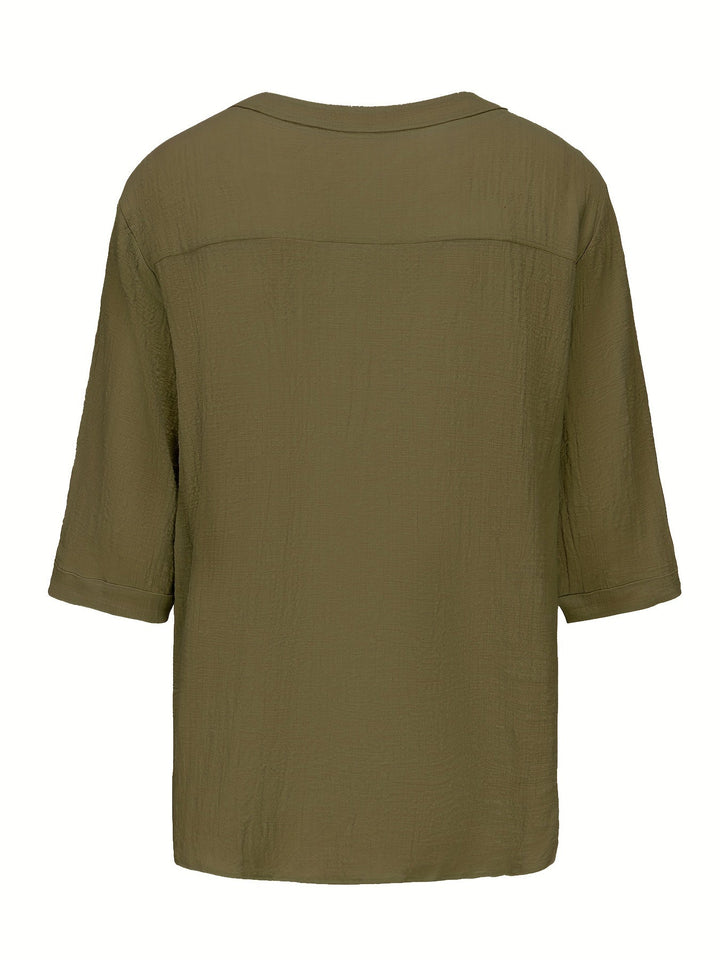 Levoire | T-Shirt V En Coton Respirant Pour Hommes