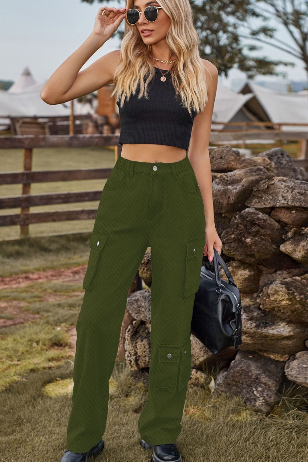 Levoire | Pantalons En Denim Longs Avec Poches