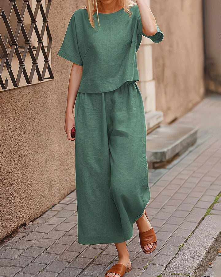 Levoire | Ensemble De Salon Deux Pièces Vert