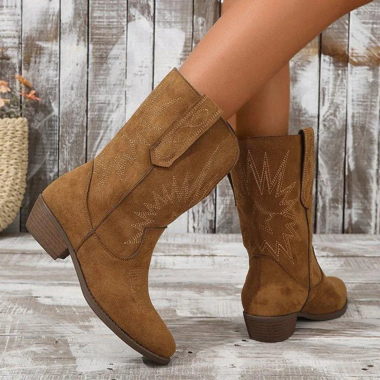 Levoire | Bottes Western en Similicuir