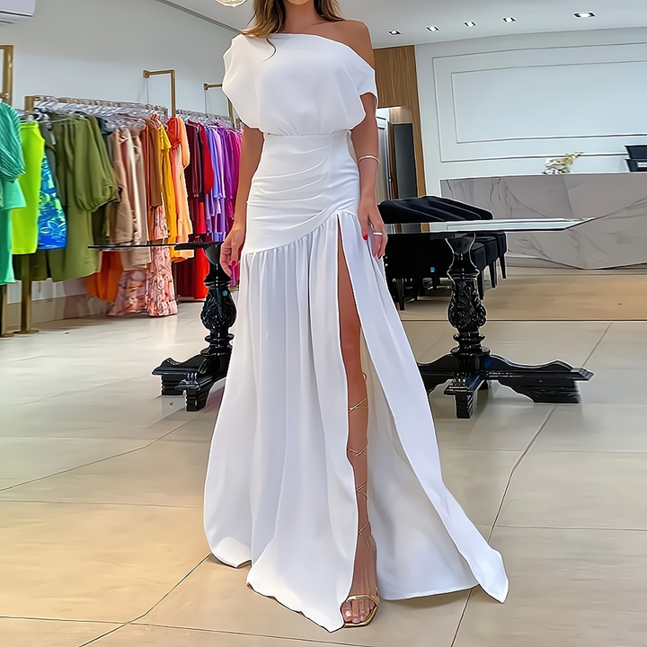 Levoire | Robe De Soirée Élégante Pour Femmes Blanc