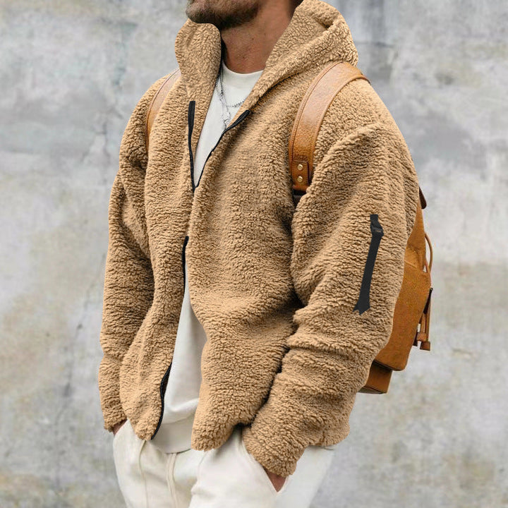 Levoire | Veste en Polaire Chaude et Confortable pour Femmes Khaki