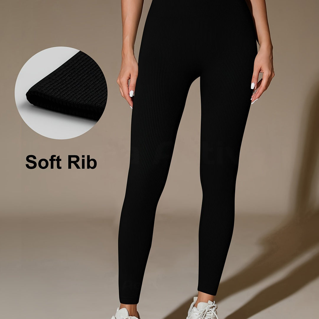 Levoire | Jambe Sans Couture Leggings De Sport Taille Haute Avec Contrôle Abdominal Réglable