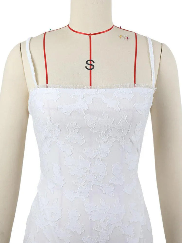 Levoire | Robe sans manches pour femmes avec décolleté carré