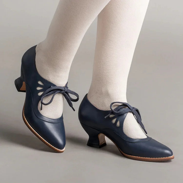 Levoire | chaussures orthopédiques avec talon haut Bleu