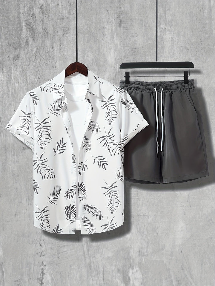 Levoire | Motifs Tropicaux Hommes Ensemble