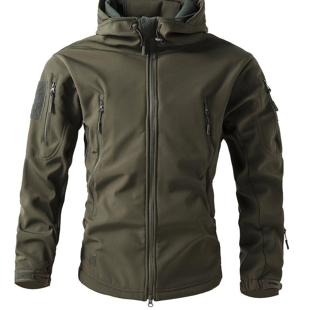 Levoire | Veste Pour Hommes Avec Capuche Et Poches Zippées