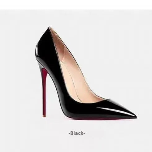 Levoire | Chaussure à talon avec semelle douce Noir 12cm