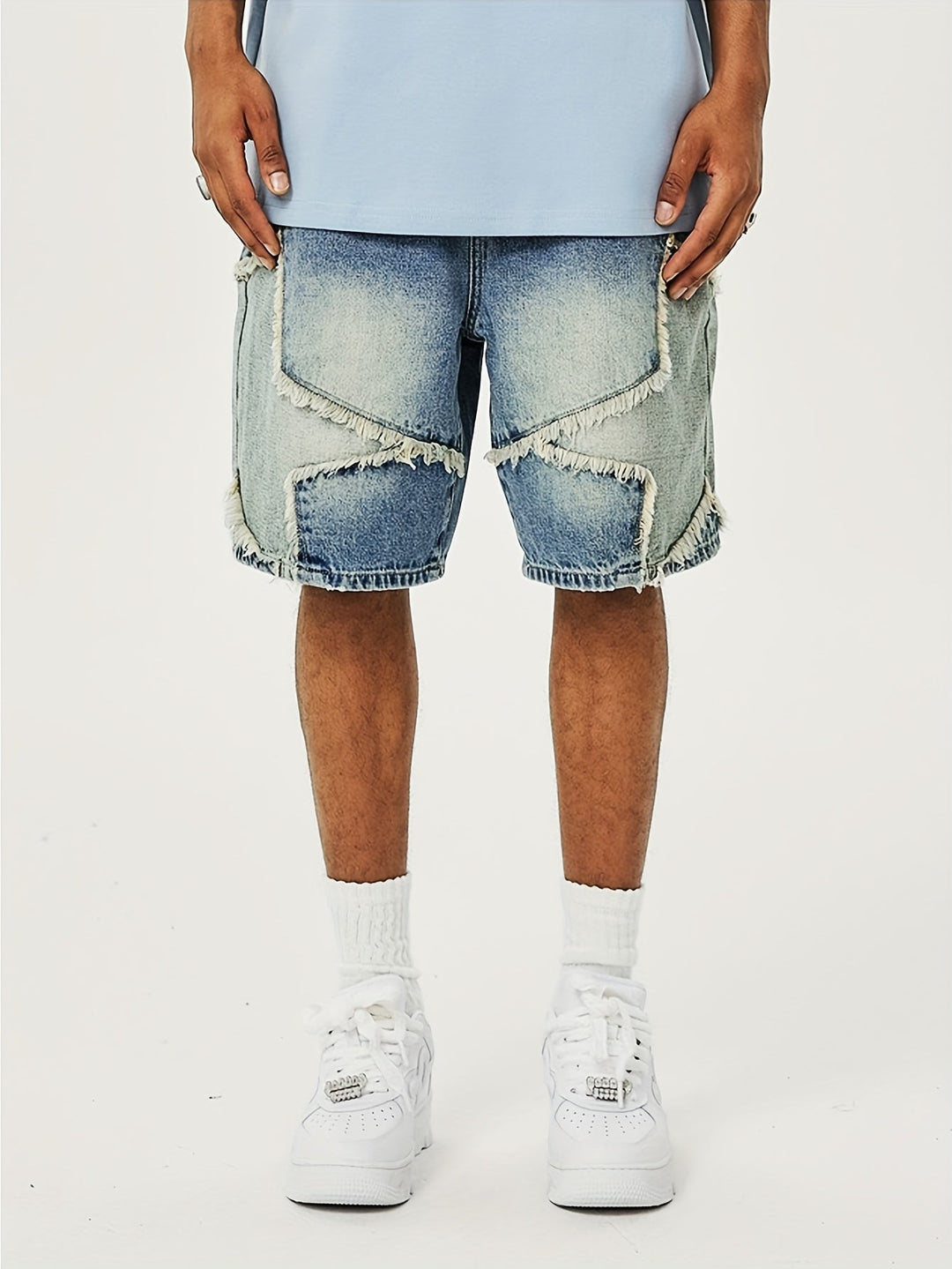 Levoire | Jeans Rennoissa Avec Design Brodé Bleu