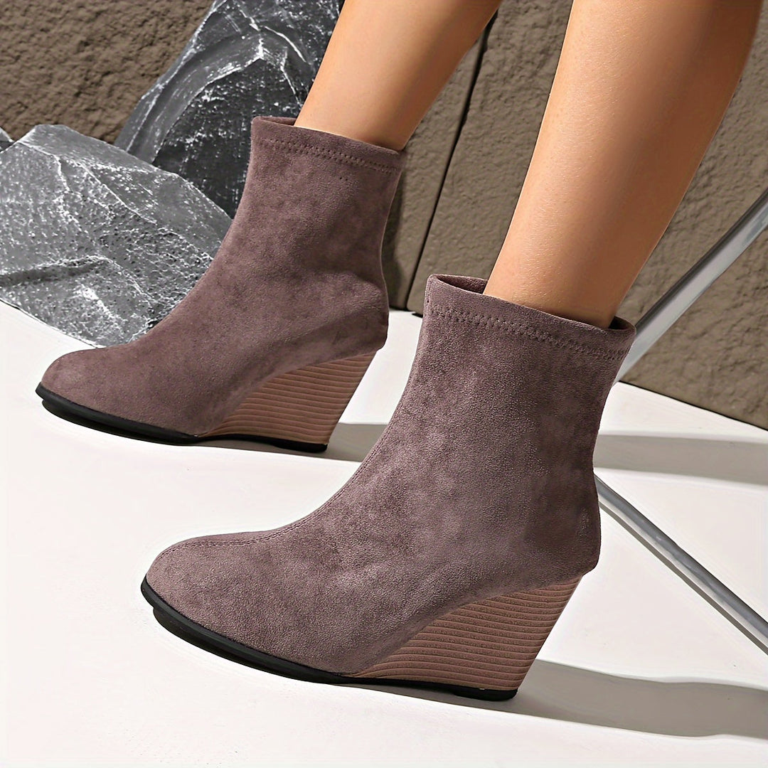 Levoire | Bottines À Talons Hauts En Velours