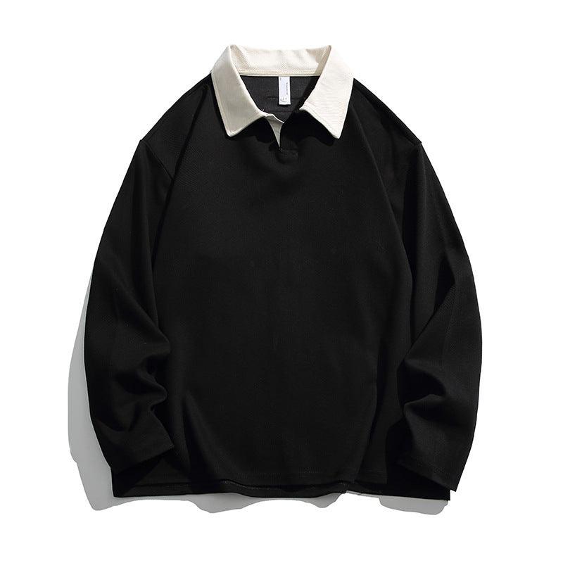 Levoire | Pull En Twill Matt Schwarz