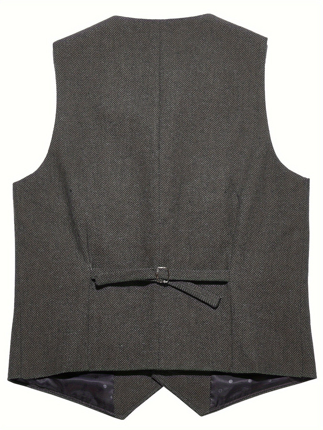 Levoire | Gilet En Tweed À Rayures De Poisson En Mélange De Laine Bordeaux Pour Homme