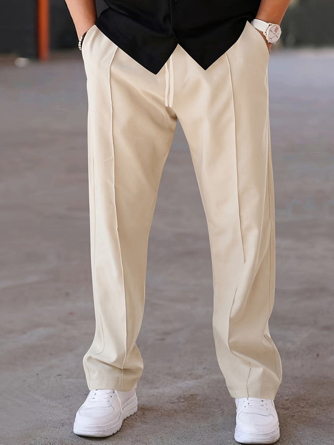 Levoire | Pantalon Léger Décontracté Pour Hommes Avec Cordon