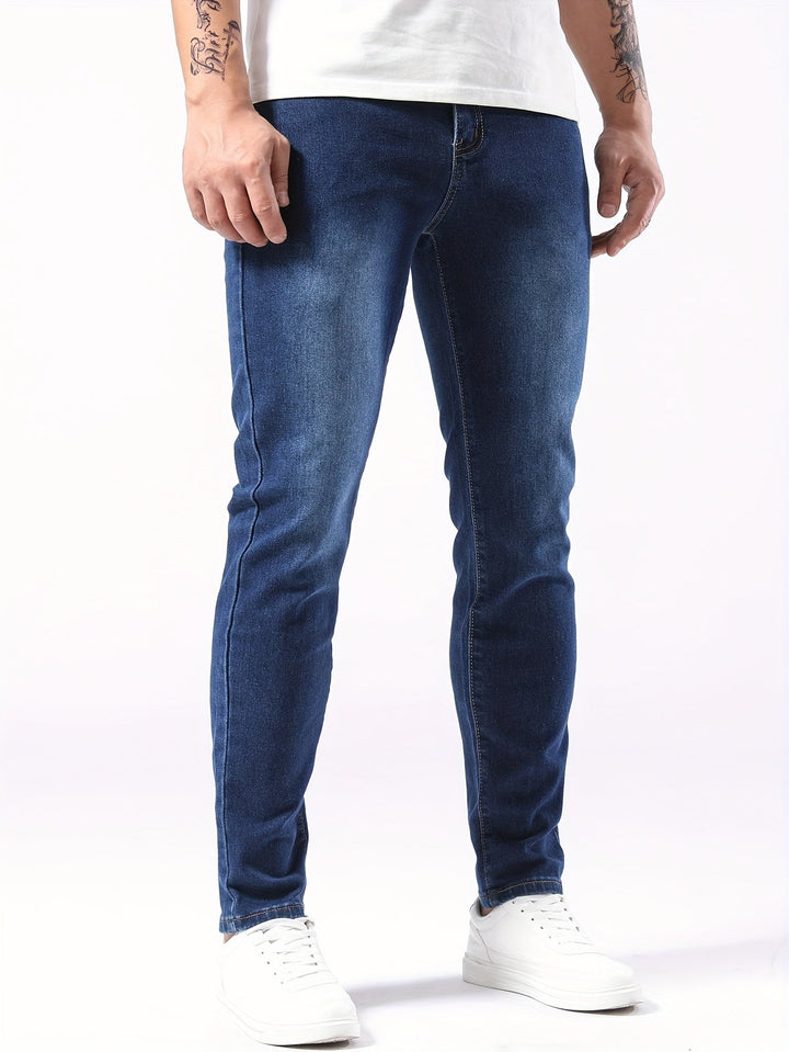 Levoire | Pantalons En Denim Stretch Rennon Slim Fit Pour Hommes