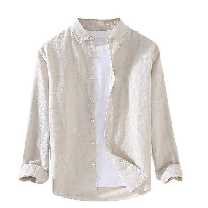 Levoire | Chemise en lin à manches longues