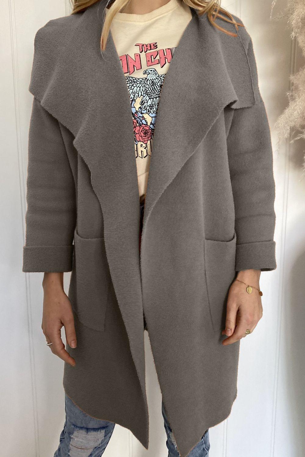 Levoire | Manteau chic et polyvalent Gris