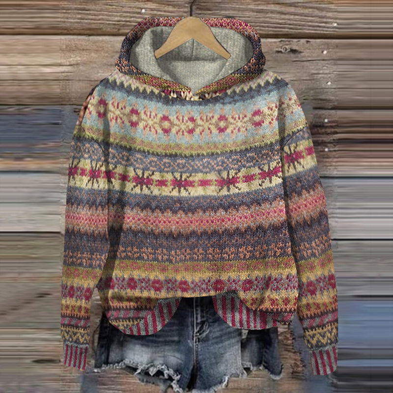 Levoire | Pull À Capuche Pour Femme - Chaud Brun