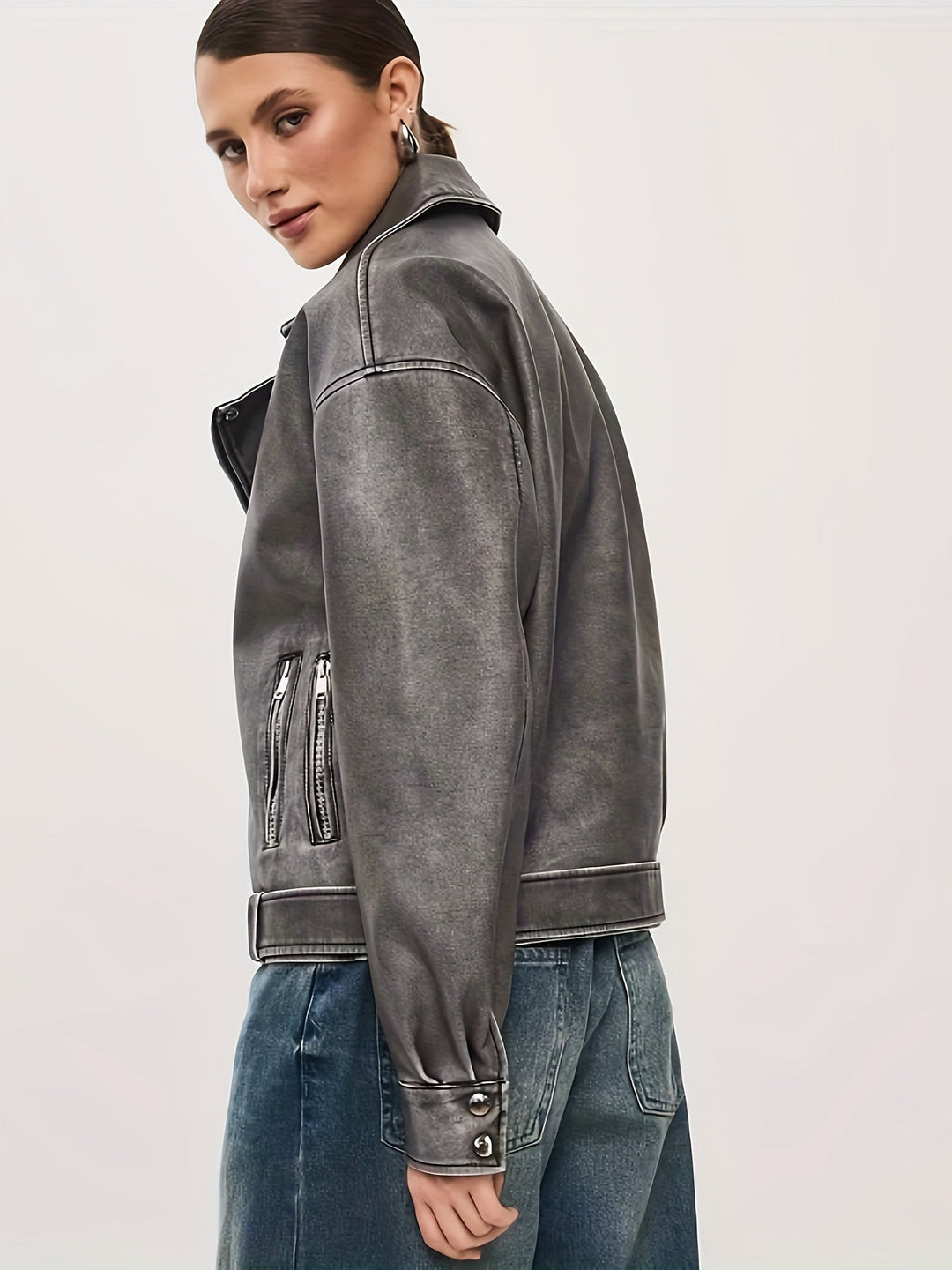 Levoire | Robe à manches longues avec capuche zippée et ceinture réglable