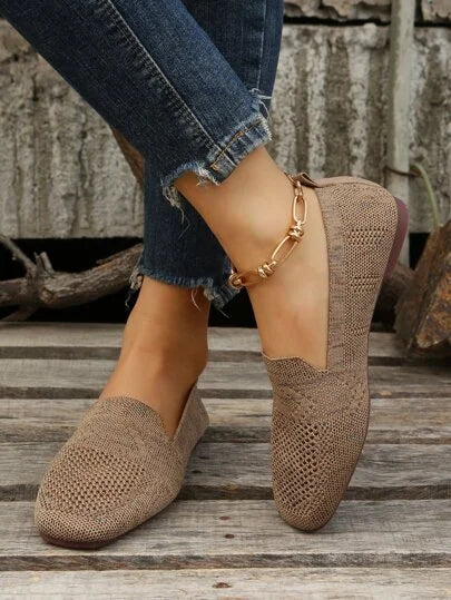 Levoire | Sandales En Maille Pour Femmes Khaki 34