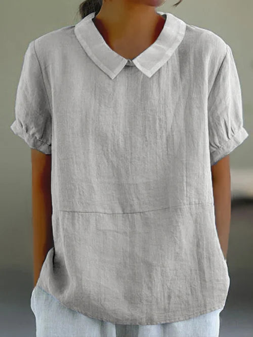 Levoire | Chemise En Coton Élégante Gris