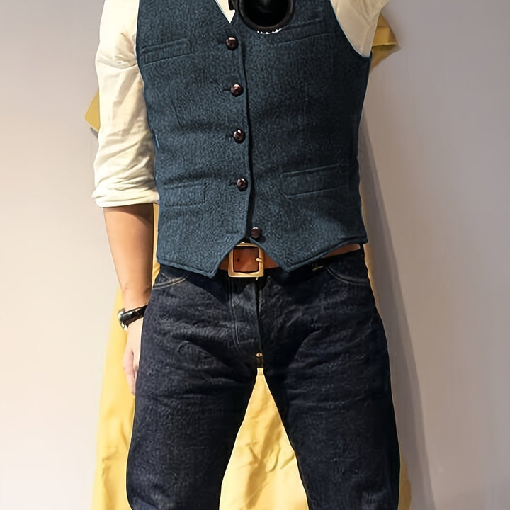 Levoire | Gilet En Laine Inspiré Par La Récolte Du Vin Avec Motif De Toile D'Araignée