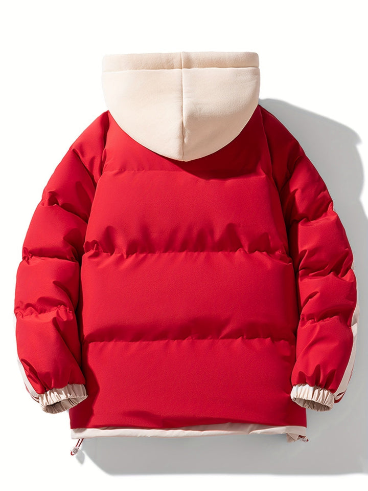 Levoire | Sweat à capuche zippé manches longues avec poches Rot