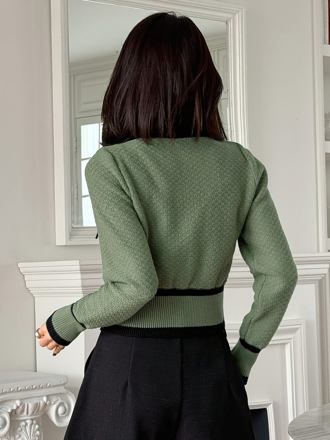 Levoire | Gilet Avant Avec Bord Contrastant Pour Femmes Delilah