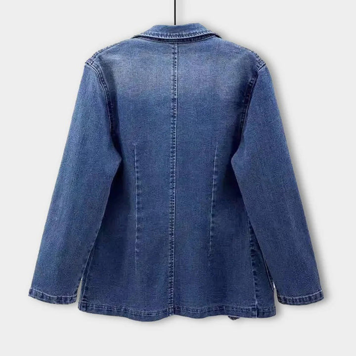 Levoire | Blazer En Denim Contemporain Pour Femmes