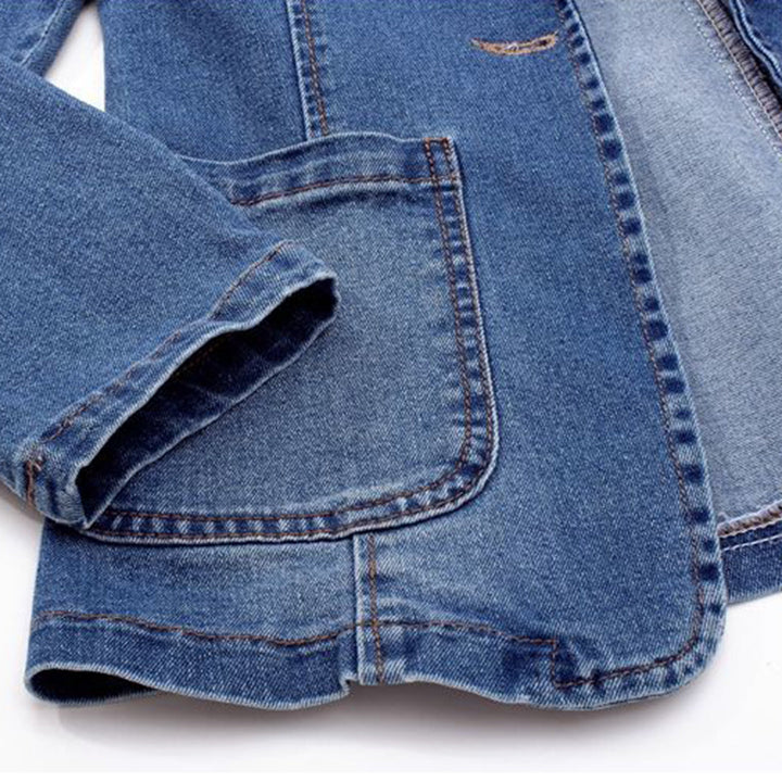 Levoire | Blazer En Denim Contemporain Pour Femmes
