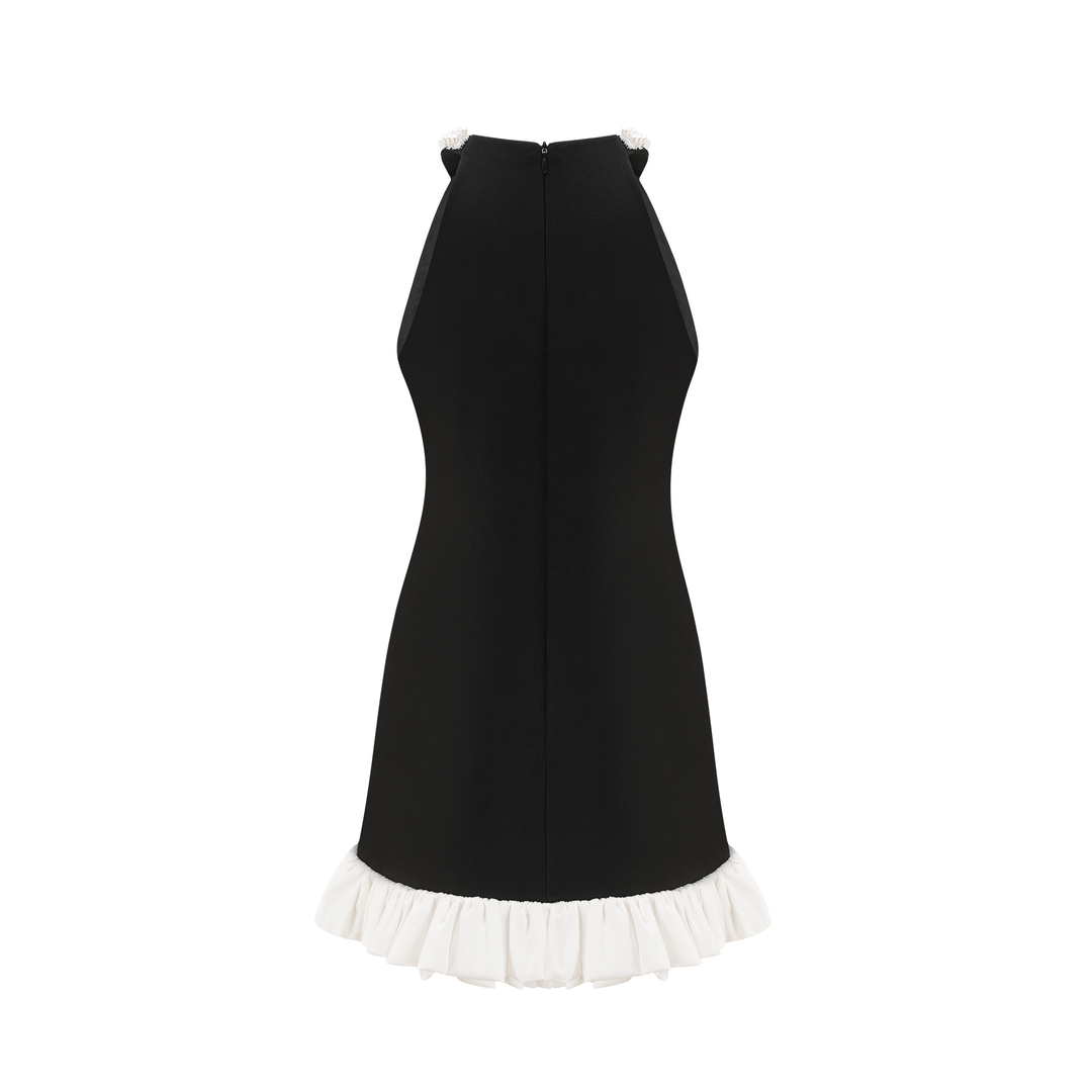 Levoire | Robe Mini Brillante Noire