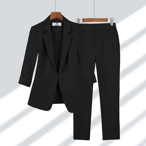 Levoire | Ensemble Blazer et Pantalon Femme Noir