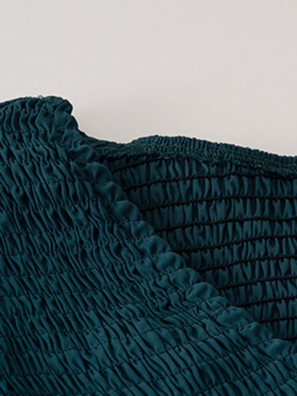 Levoire | Robe élégante et stylée avec des volants et décolleté en V