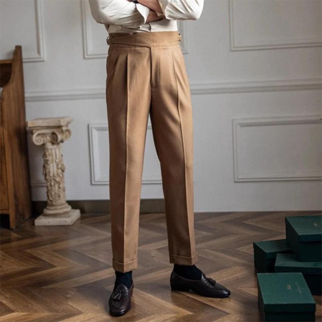 Levoire | Pantalon Homme Avec Un Grand Confort De Port Pantalon En Tissu Élégant Pour Le Quotidien Et Le Bureau
