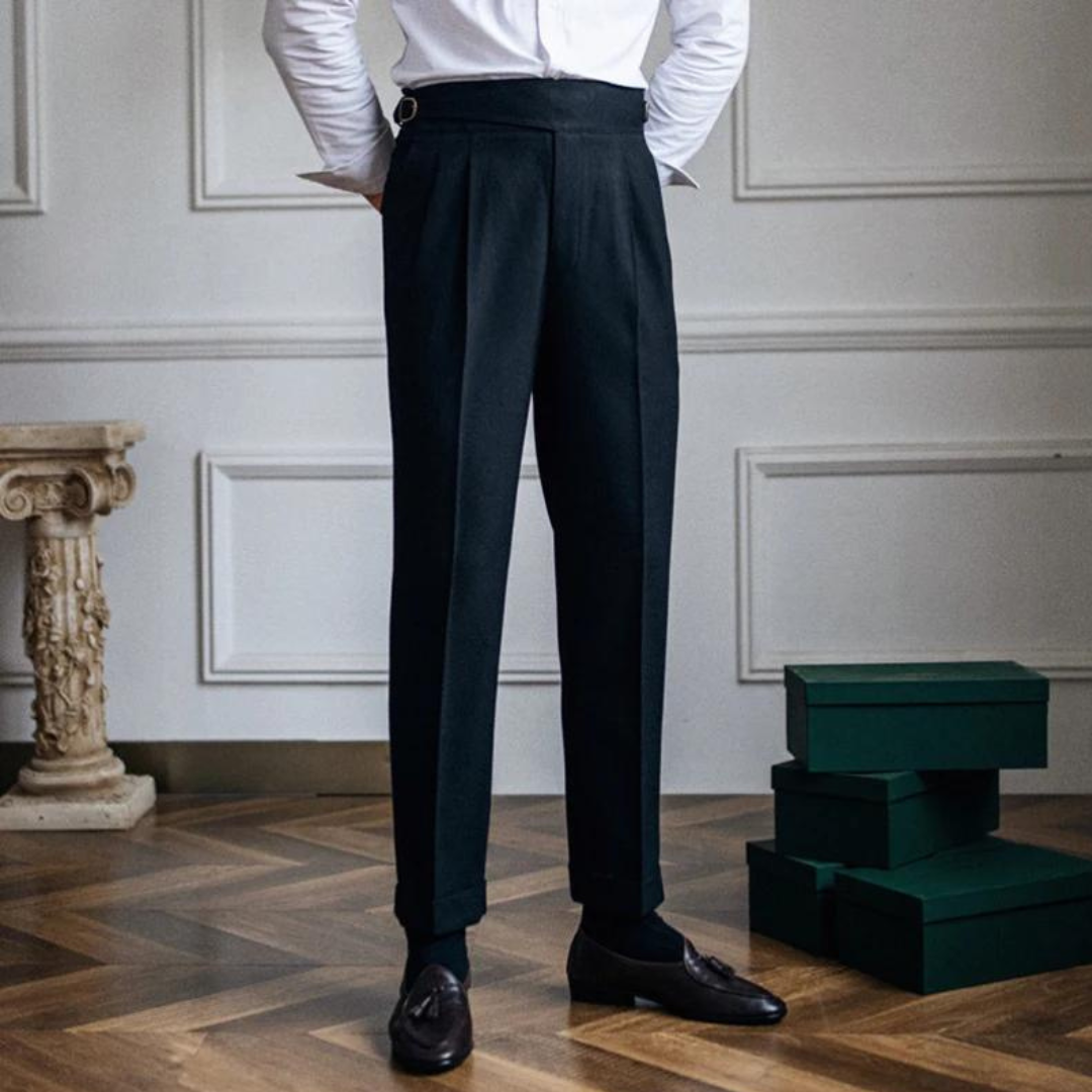 Levoire | Pantalon Homme Avec Un Grand Confort De Port Pantalon En Tissu Élégant Pour Le Quotidien Et Le Bureau