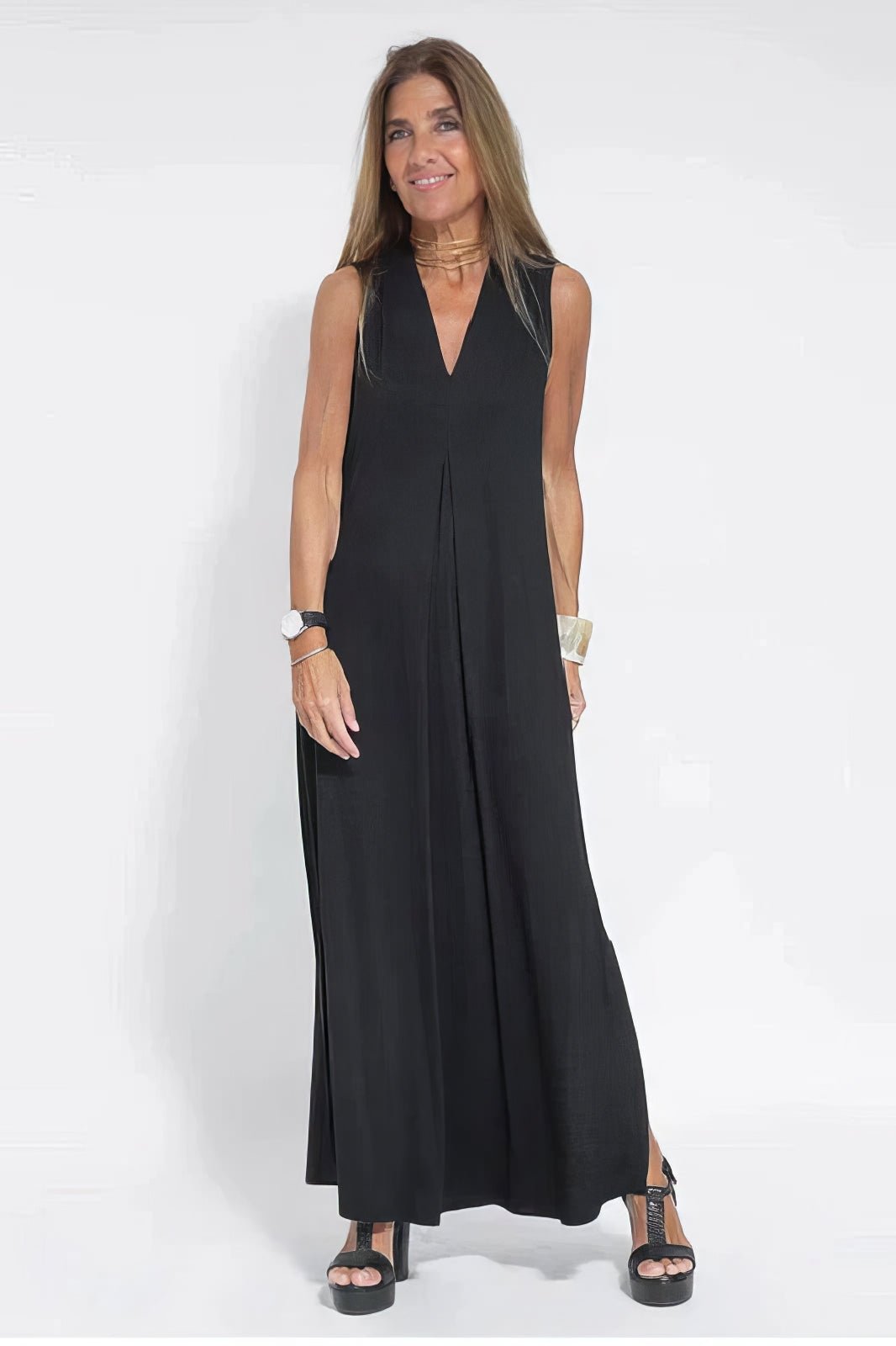 Levoire | Robe Avec Cardigan Assorti Noir