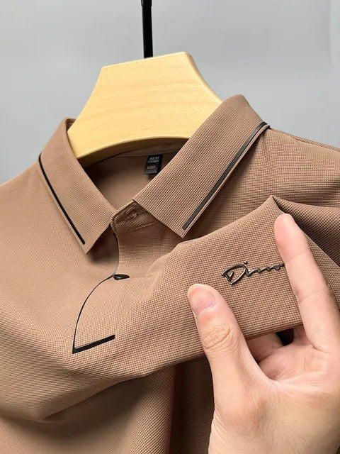 Levoire | T-Shirt Polo Homme Polo Classique Avec Col Disponible En Plusieurs Couleurs Khaki