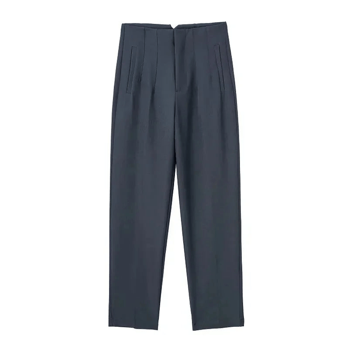 Levoire | Pantalon Classique Chic Femme Gris foncé