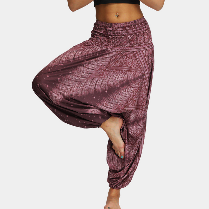 Levoire | Pantalons de jogging confortables Vin rouge