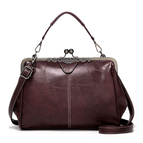 Levoire | Sacs à bandoulière pour femmes Style vestimentaire intemporel décontracté Vintage en cuir véritable