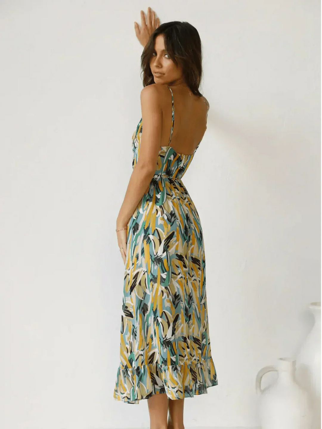 Levoire | Robe Midi Colorée