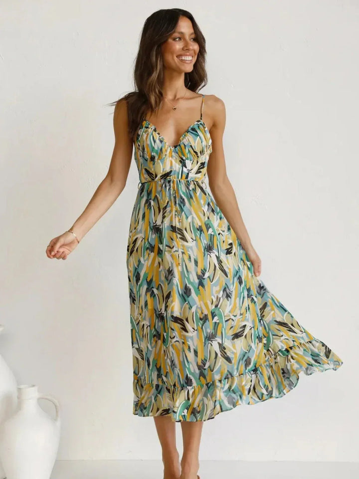 Levoire | ROBE MIDI COLORÉE Turquoise