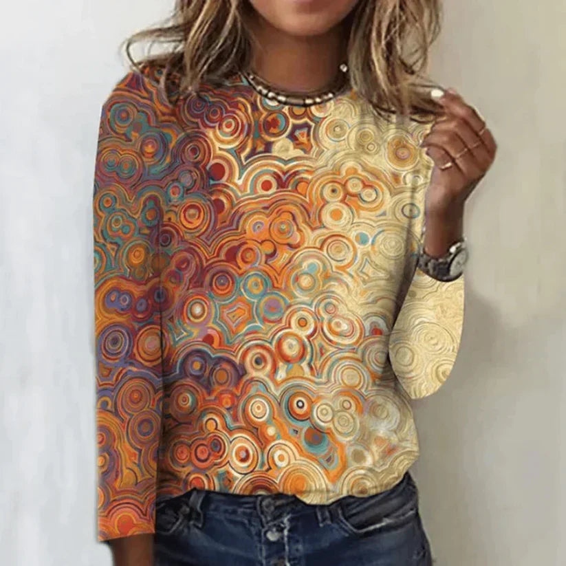 Levoire | Élégante Chemise Femme À Manches Longues 4XL