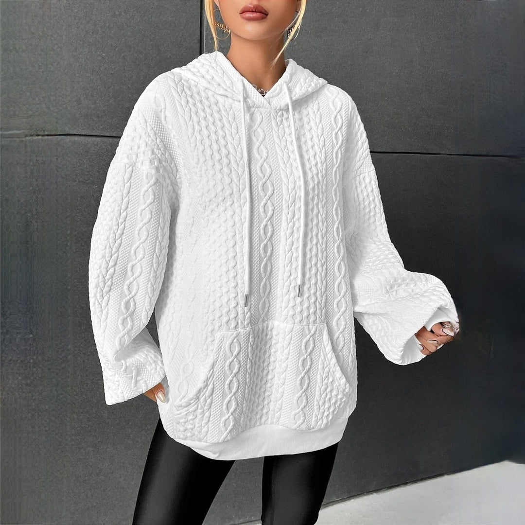 Levoire | Sweat à capuche d'hiver élégant et polyvalent Blanc 50% DE RÉDUCTION!