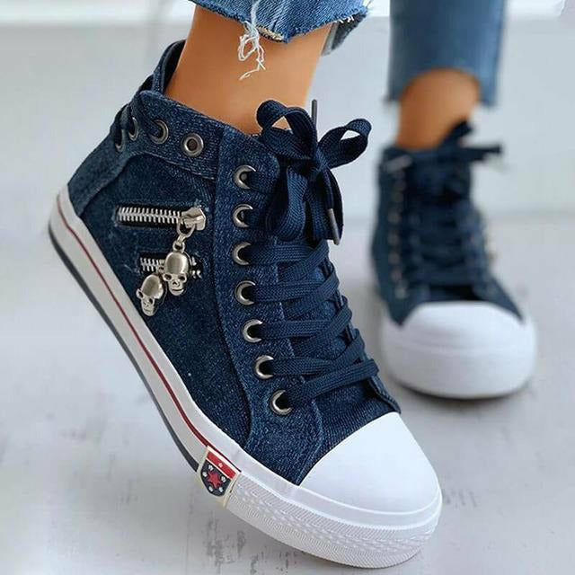 Levoire | Décontractées En Denim Bleu Foncé