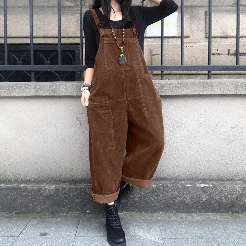 Levoire | Combinaisons Élégantes Vintage Pour Femmes Brun
