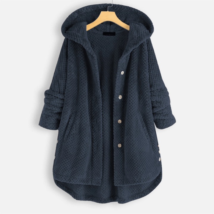 Levoire | Long gilet polaire femme Bleu marine