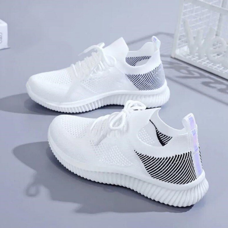Levoire | Baskets Pour Femmes Avec Un Bon Ajustement Blanc Noir
