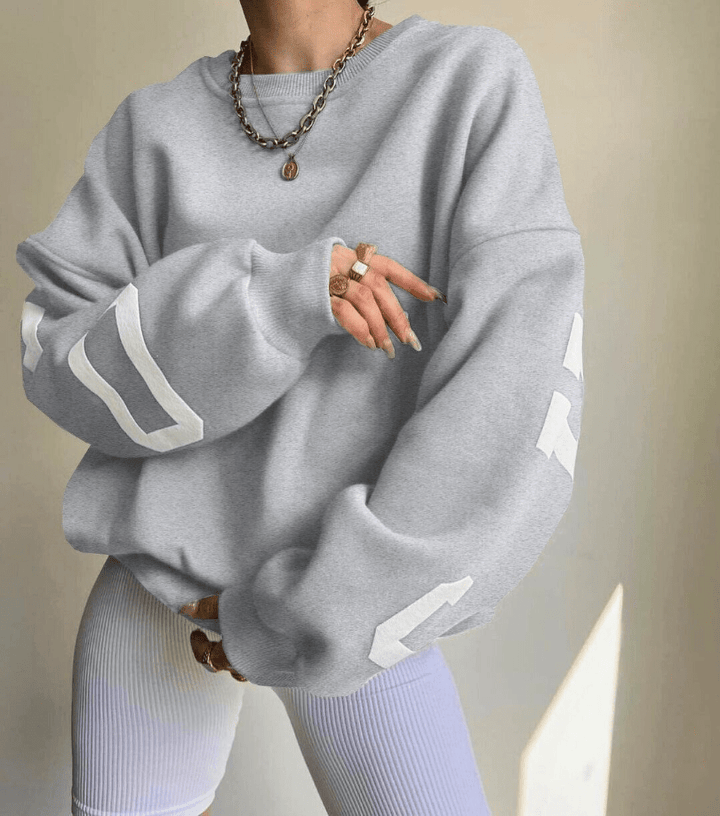 Levoire | Chemisier Femme Manches Courtes Décontracté Gris clair